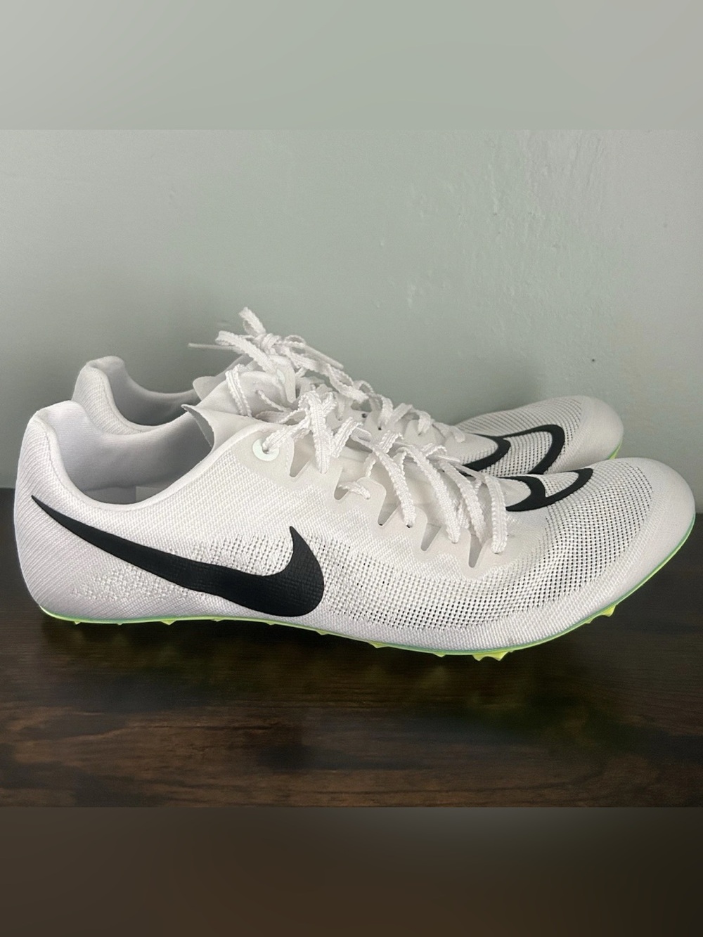 Nike JA Fly 4 Track & Field Spikes White Mens Size 9 DR2741-102
